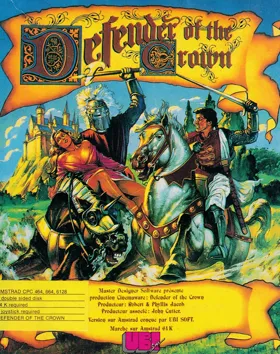 Defender Of The Crown (F) (3 faces) (1989) box cover front